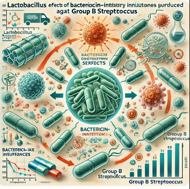 Combined Effects of the Bacteriocin-Like Inhibitory Substances of Vaginal Lactobacillus against Group B Streptococcus 